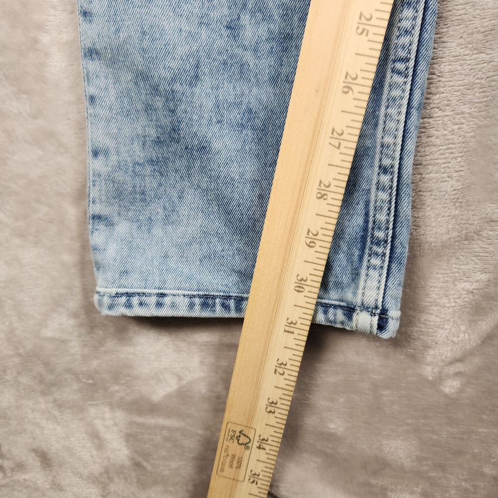 U.S. Polo Assn. Jeans Brandon Men's Acid Wash Blue Slim Tapered Size W33 - Picture 9 of 16